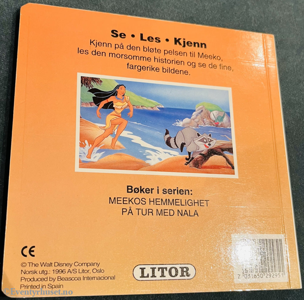 Se les kjenn! Disney Pocahontas Meekos hemmelighet. 1996 Se les kjenn! Disney Pocahontas Meekos hemmelighet. 1996