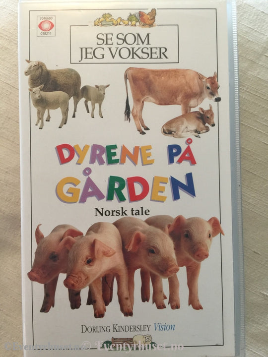Se Som Jeg Vokser - Dyrene På Gården. 1993/94. Vhs
