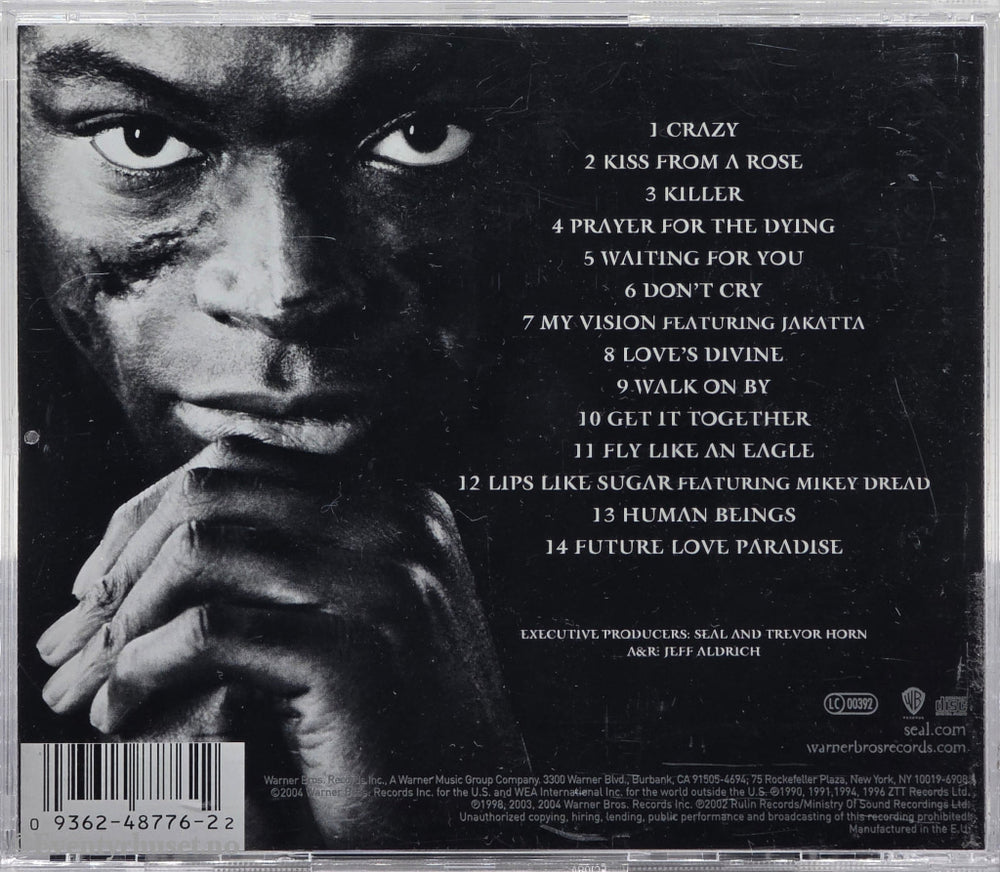 Seal, Best 1991-2004, 2004. Musikk-CD.
