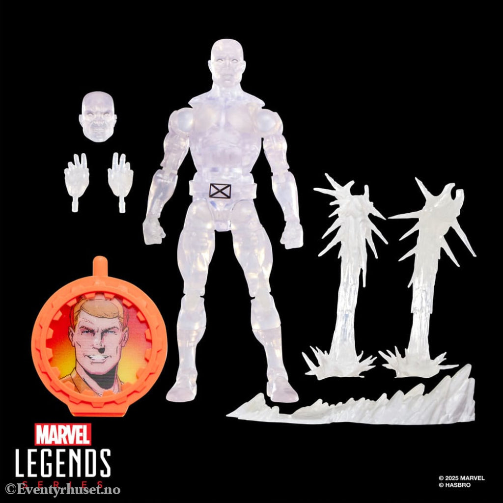 Secret Wars Marvel Legends Retro Action Figure Iceman 15 cm Toys