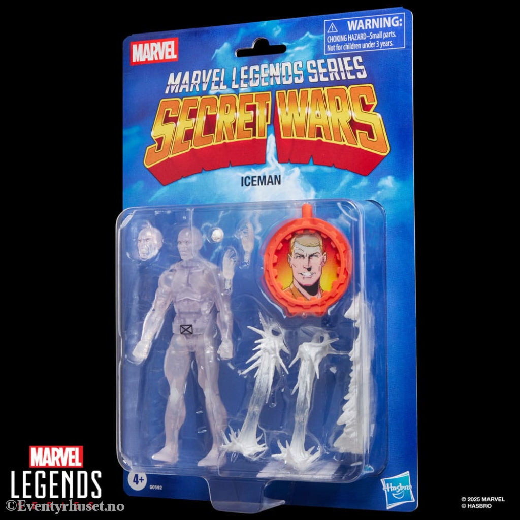 Secret Wars Marvel Legends Retro Action Figure Iceman 15 cm Toys