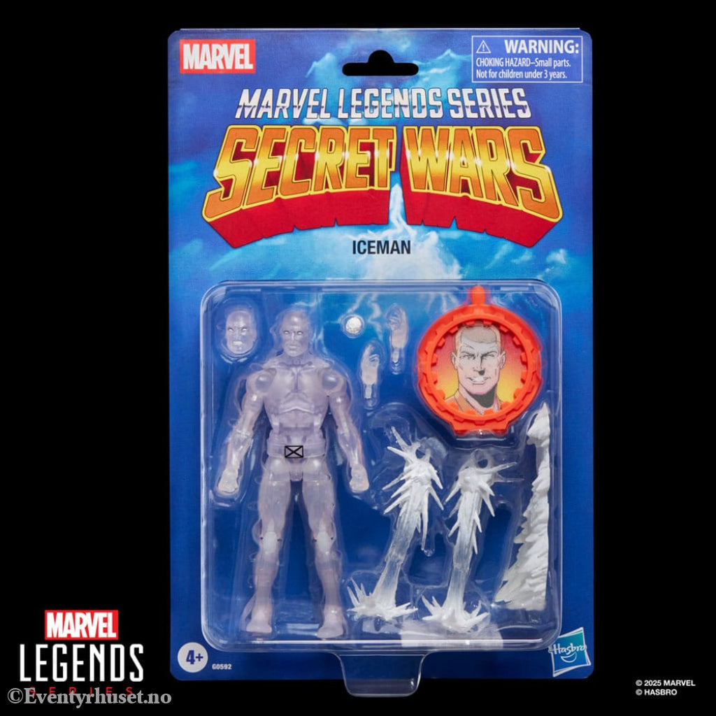 Secret Wars Marvel Legends Retro Action Figure Iceman 15 cm Toys