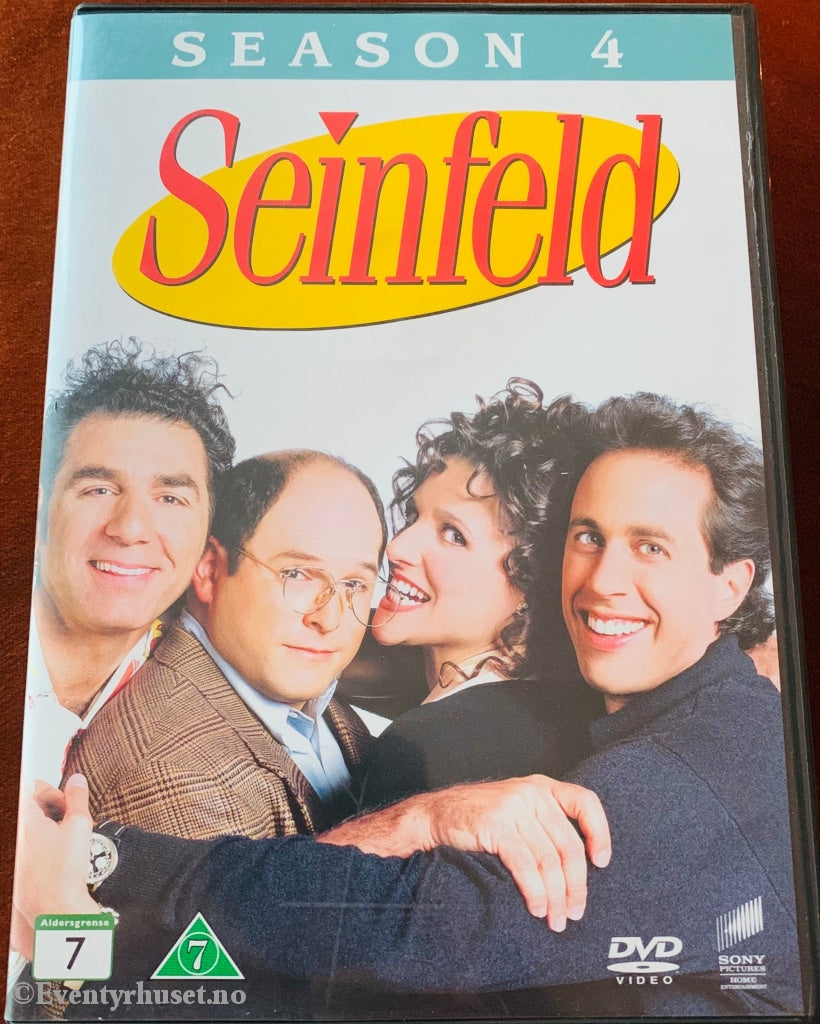 Seinfeld. Sesong 4. Dvd Samleboks.