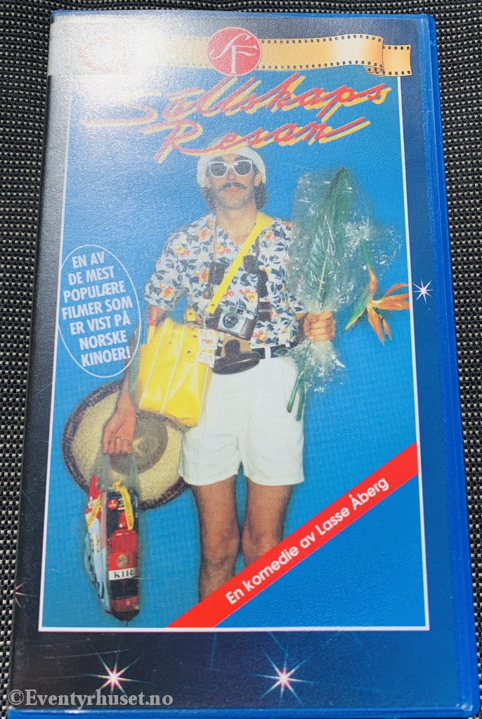 Selskapsreisen. 1981. Vhs. Vhs
