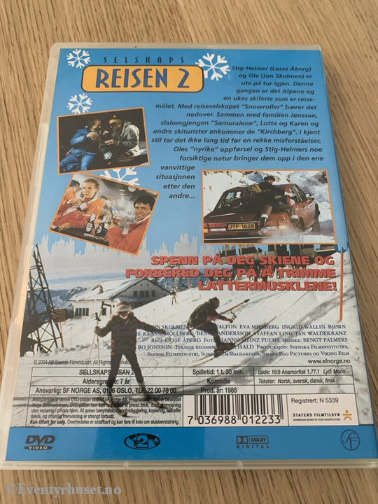 Selskapsreisen 2. 1985. Dvd. Dvd