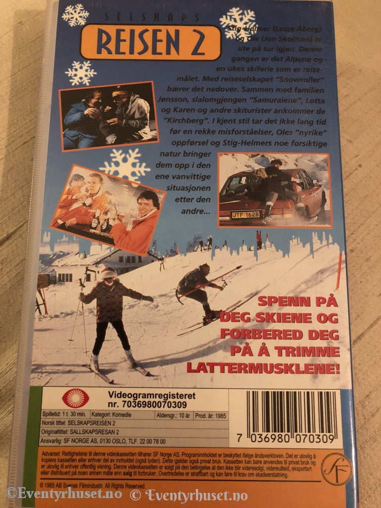 Selskapsreisen 2. Vhs. Vhs
