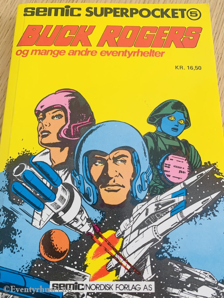 Semic Superpocket 05. Buck Rogers Og Mange Eventyrhelter. Pocketbok