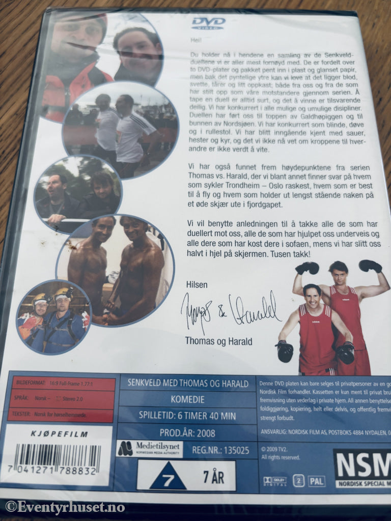 Senkveld: Duellen (2010). DVD. Ny i plast!