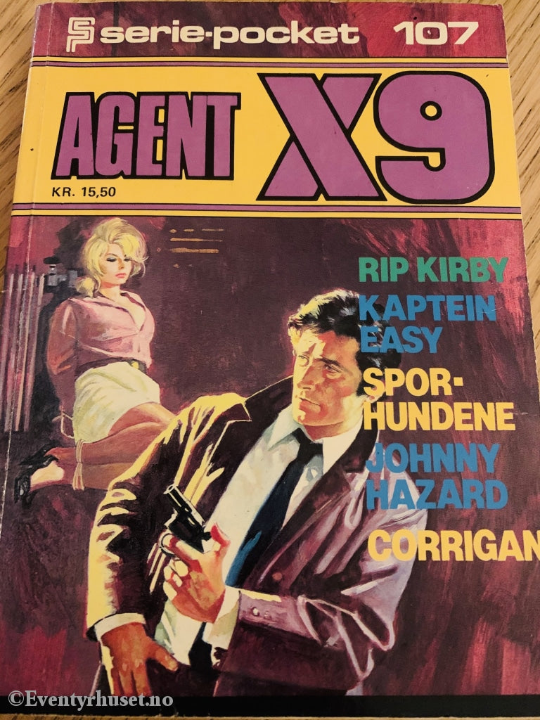Serie-Pocket 107. Agent X9.
