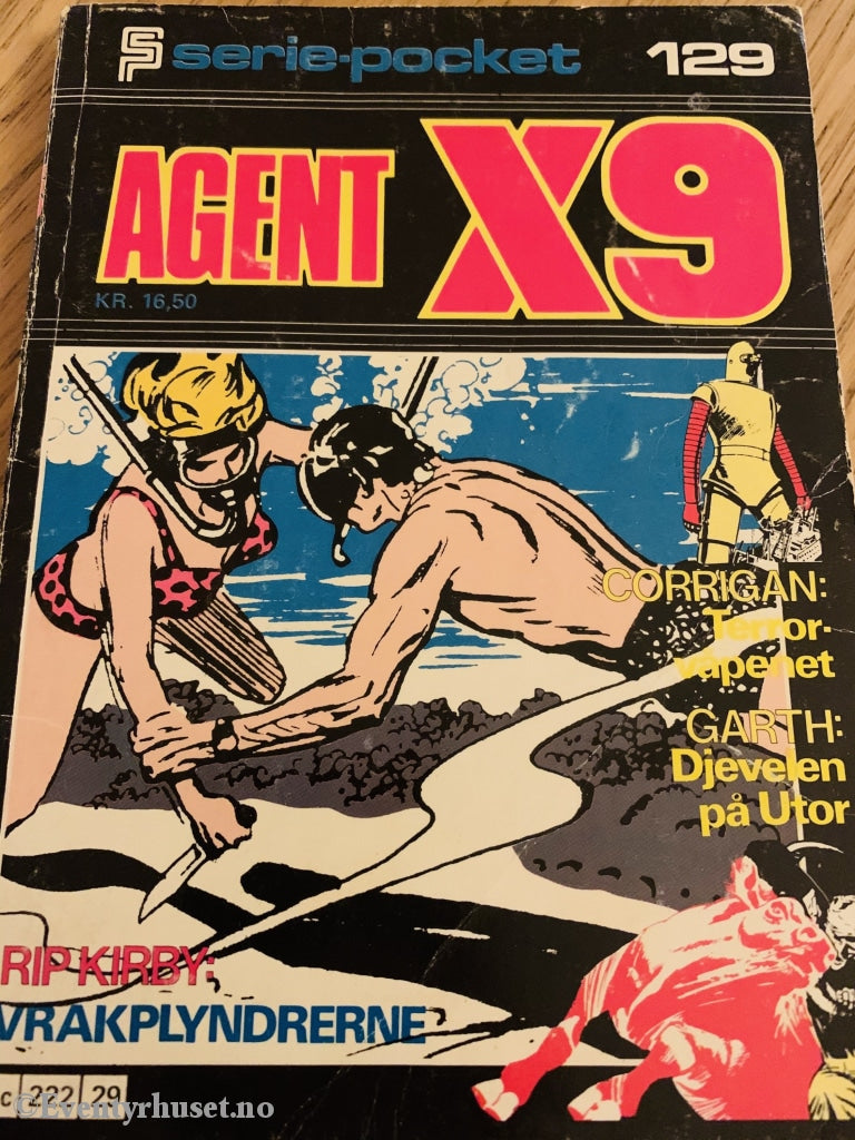 Serie-Pocket 129. Agent X9.