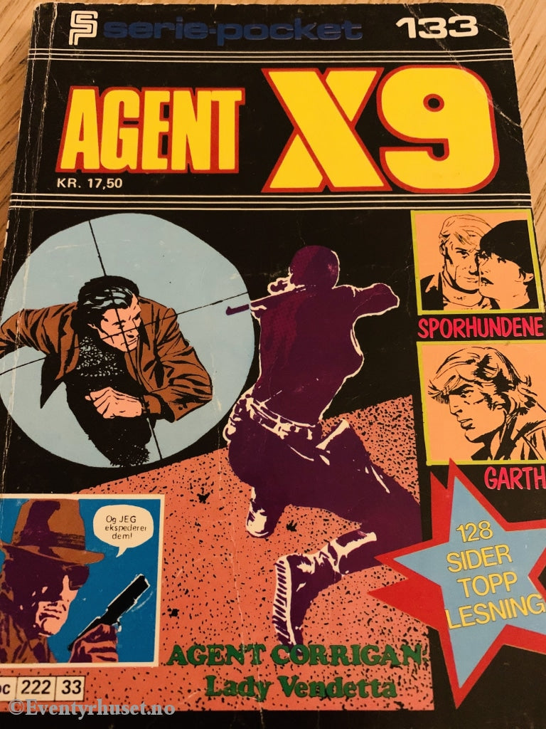 Serie-Pocket 133. Agent X9.