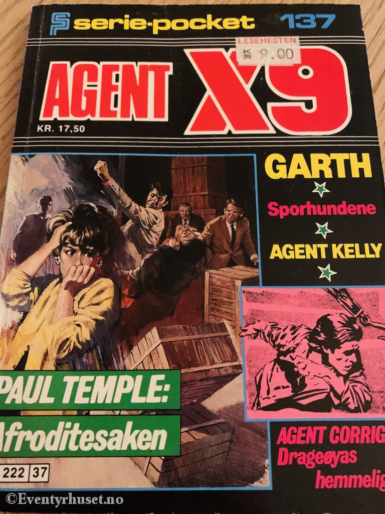 Serie-Pocket 137. Agent X9.