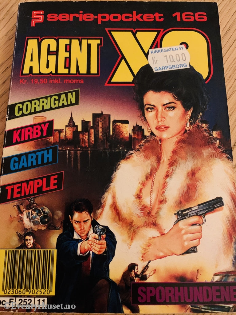 Serie-Pocket 166. Agent X9.