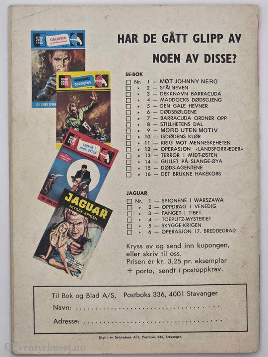 Seriemagasinet, 1975. Den ubøyelige. Hefte.