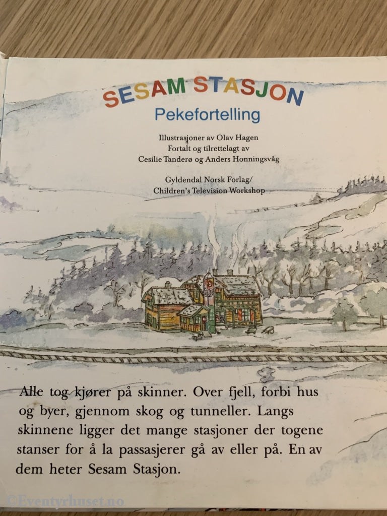 Sesam Stasjon. Pekefortelling. 1990. Fortelling