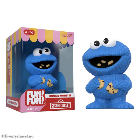 Sesame Street FUN! FUN! Vinyl Action Figure Wave 02 Cookie Monster 13 cm Collectibles
