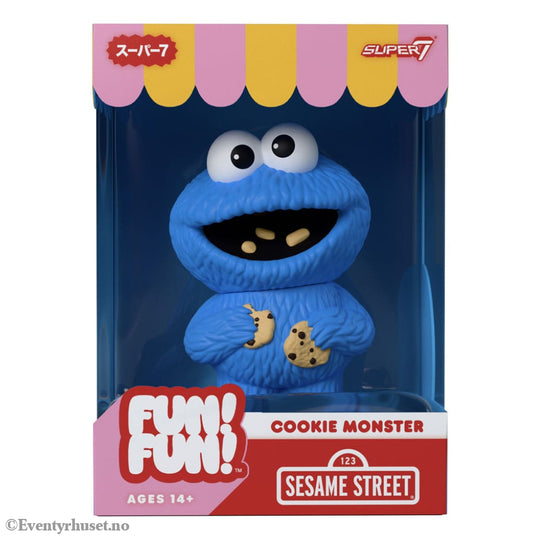 Sesame Street FUN! FUN! Vinyl Action Figure Wave 02 Cookie Monster 13 cm Collectibles