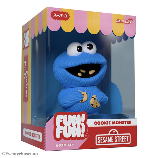 Sesame Street FUN! FUN! Vinyl Action Figure Wave 02 Cookie Monster 13 cm Collectibles