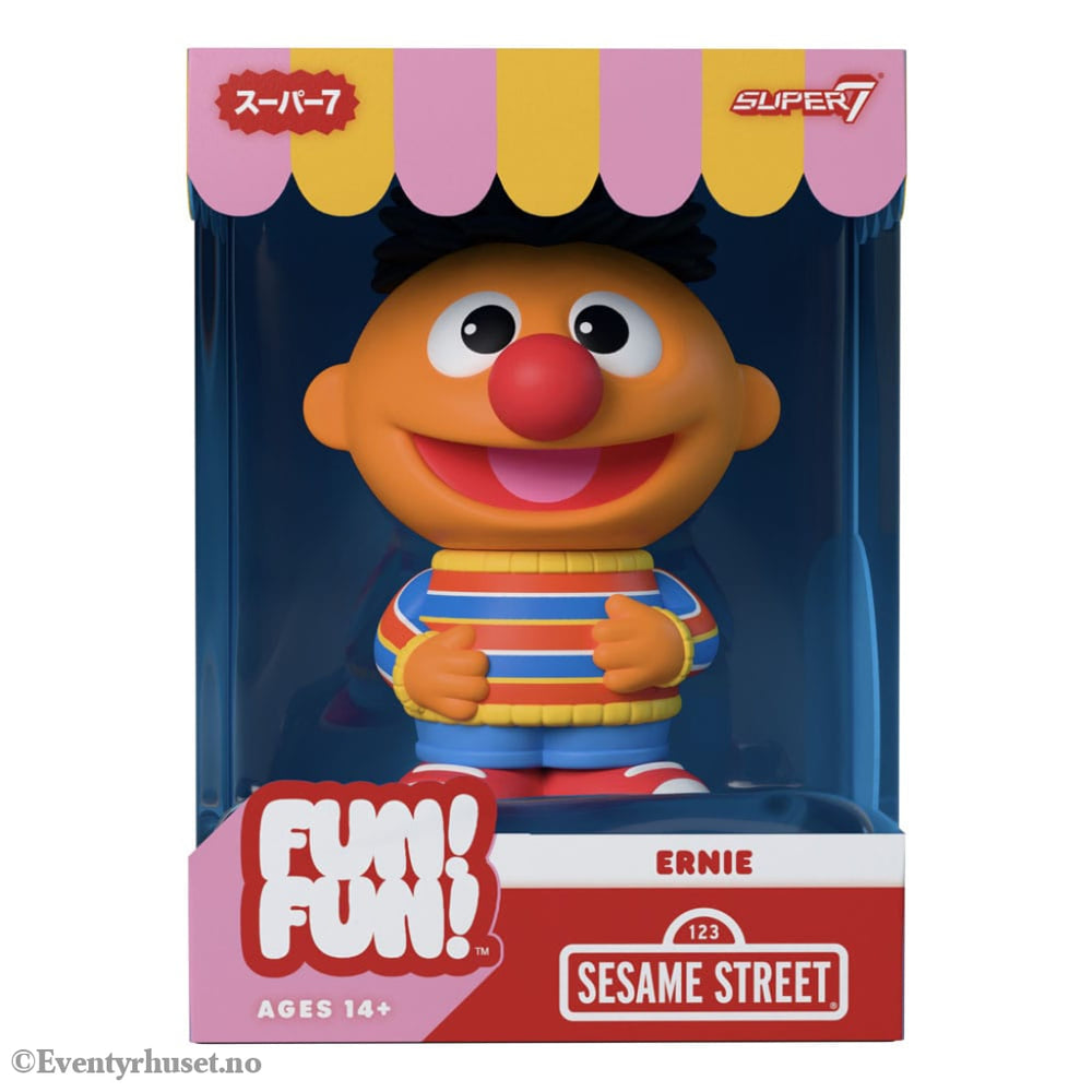 Sesame Street FUN! FUN! Vinyl Action Figure Wave 02 Ernie 13 cm Collectibles