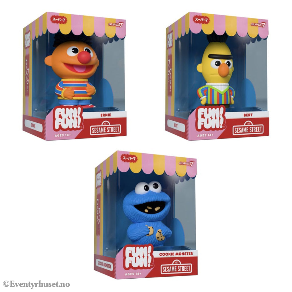 Sesame Street FUN! FUN! Vinyl Action Figure Wave 02 Ernie 13 cm Collectibles