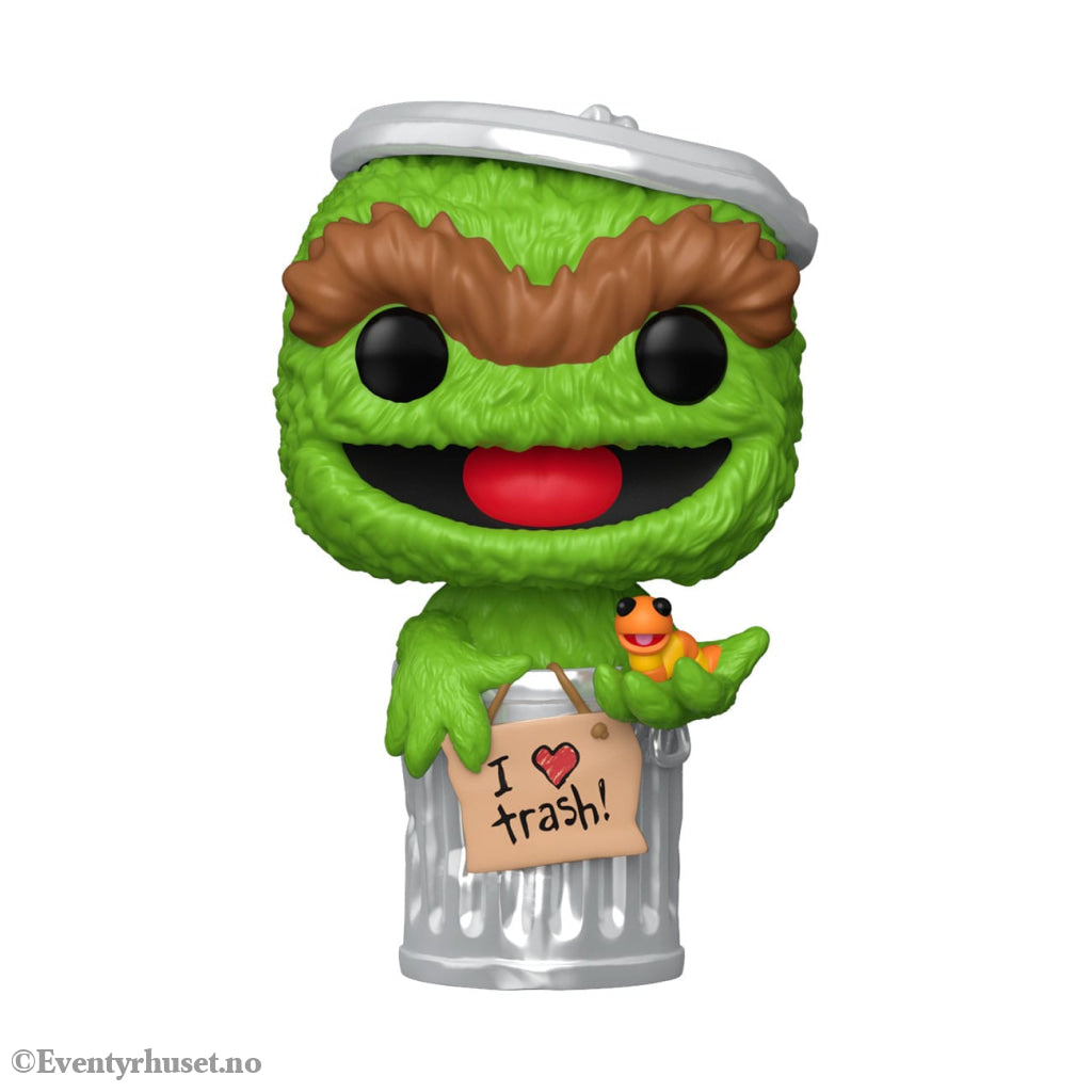 Sesame Street POP! TV Vinyl Figure Oscar the Grouch 9 cm Collectibles