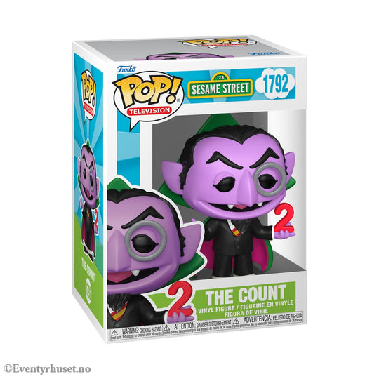 Sesame Street POP! TV Vinyl Figure The Count 9 cm Collectibles