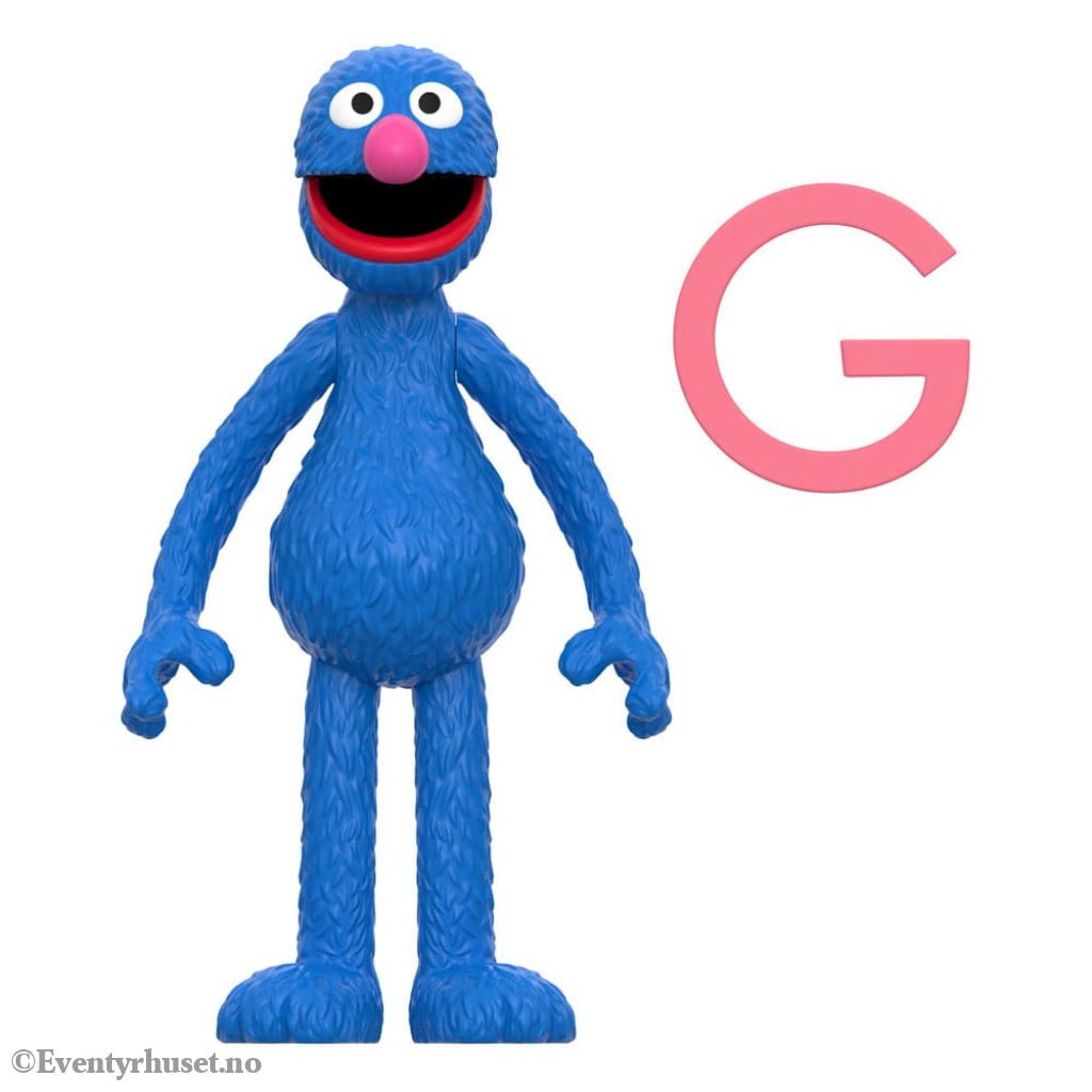 Sesame Street ReAction Action Figure Wave 05 Grover 10 cm Toys