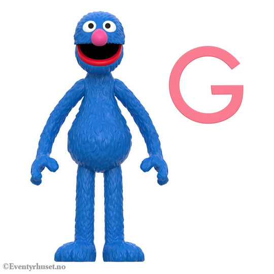 Sesame Street ReAction Action Figure Wave 05 Grover 10 cm Toys