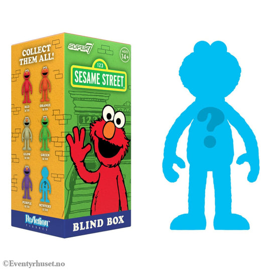 Sesame Street ReAction Action Figures 10 cmWave 04 Elmo Blind Box Display (12) Toys
