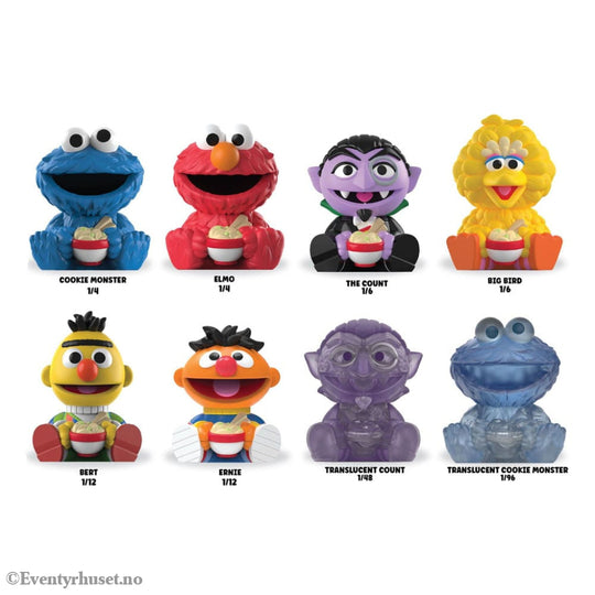 Sesame Street Rokimoto Cup of Fun Blind Box Figures 10 cm Wave 1 Display (12) Collectibles