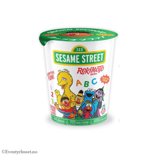 Sesame Street Rokimoto Cup of Fun Blind Box Figures 10 cm Wave 1 Display (12) Collectibles