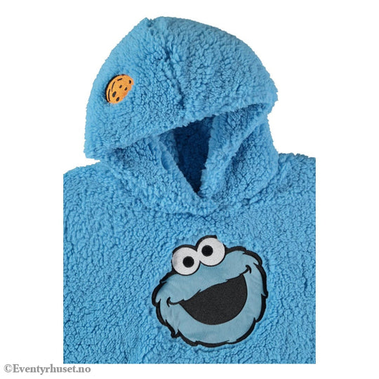 Sesame Street Teddy Hooded Sweater Cookie Monster Size M Fashion & Accessories