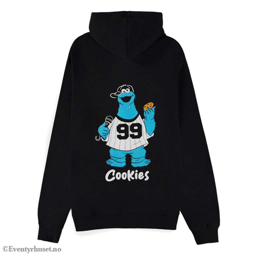Sesame Street Zipper Hoodie Cookie Monster 99 Cookies Size L Fashion & Accessories