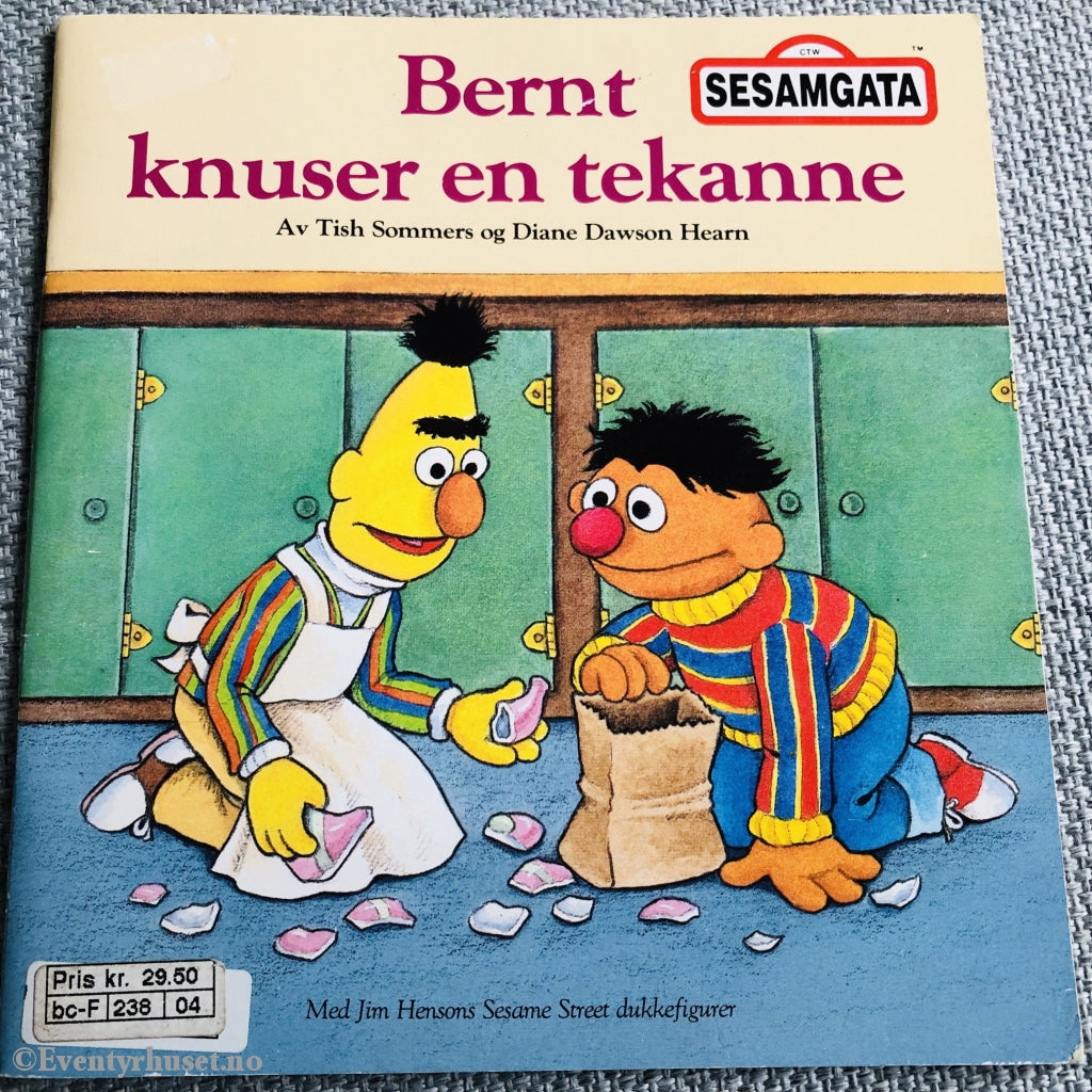 Sesamgata. Bernt Knuser En Tekanne. 1992. Tegneseriealbum