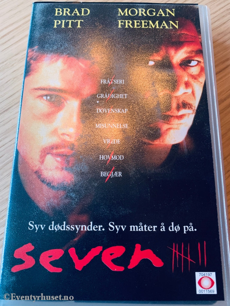 Seven. 1995. Vhs. Vhs
