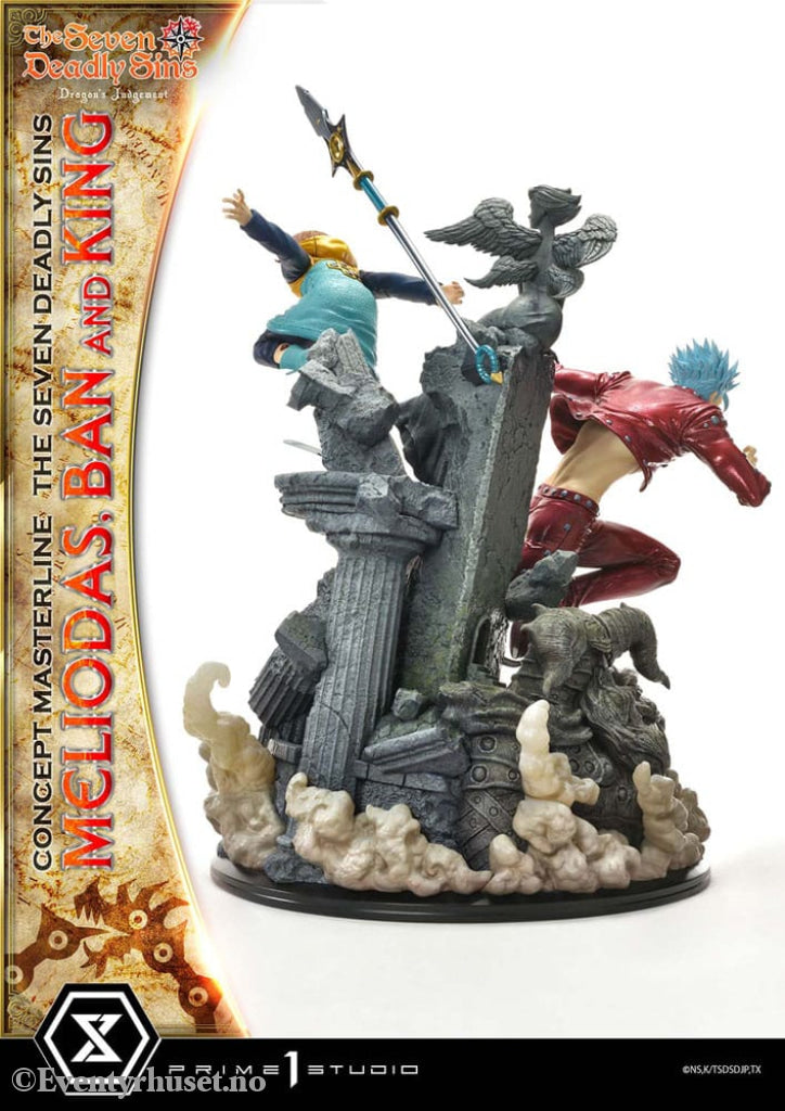 Seven Deadly Sins Concept Masterline Series Statue Meliodas Ban and King 55 cm Manga & Anime