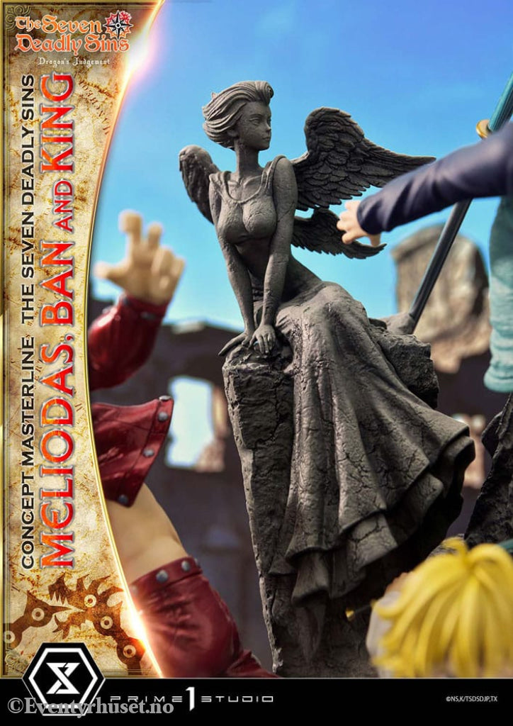 Seven Deadly Sins Concept Masterline Series Statue Meliodas Ban and King 55 cm Manga & Anime