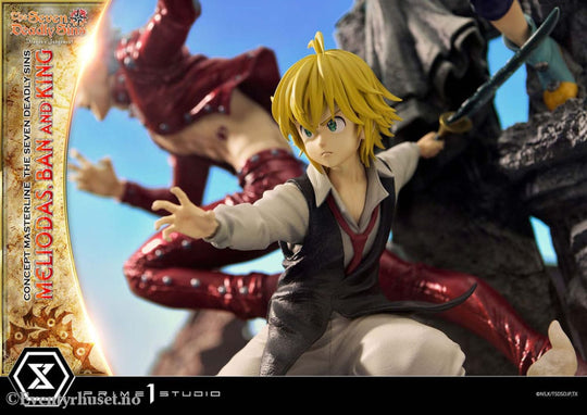 Seven Deadly Sins Concept Masterline Series Statue Meliodas Ban and King 55 cm Manga & Anime