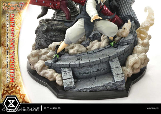 Seven Deadly Sins Concept Masterline Series Statue Meliodas Ban and King 55 cm Manga & Anime