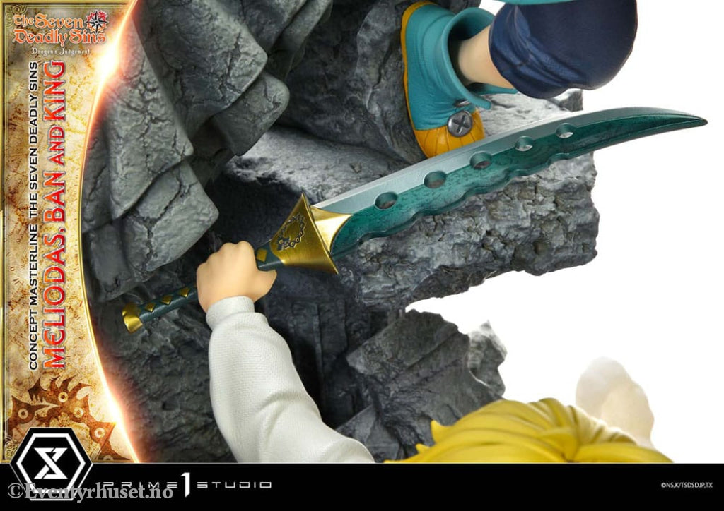 Seven Deadly Sins Concept Masterline Series Statue Meliodas Ban and King 55 cm Manga & Anime