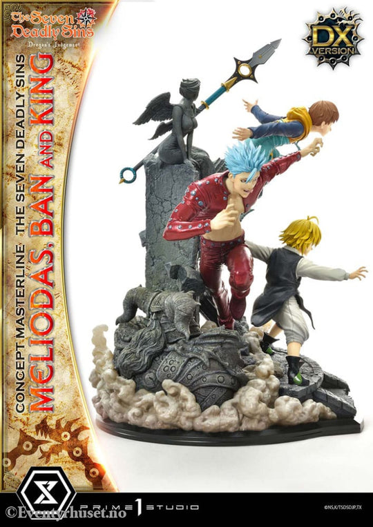 Seven Deadly Sins Concept Masterline Series Statue Meliodas Ban and King Deluxe Version 55 cm Manga & Anime