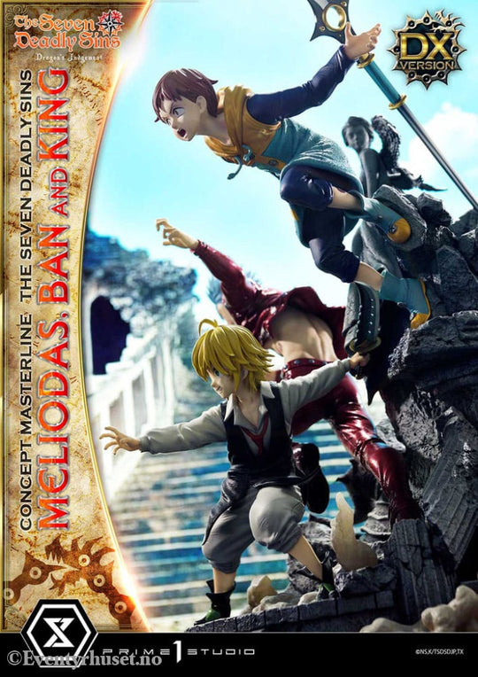Seven Deadly Sins Concept Masterline Series Statue Meliodas Ban and King Deluxe Version 55 cm Manga & Anime