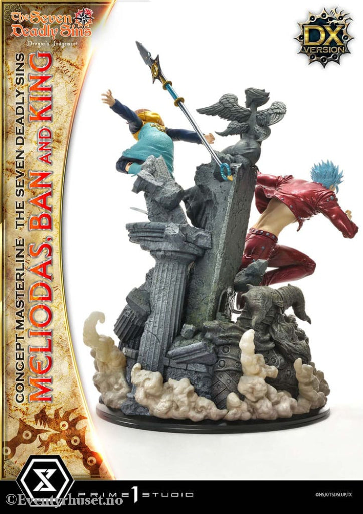 Seven Deadly Sins Concept Masterline Series Statue Meliodas Ban and King Deluxe Version 55 cm Manga & Anime