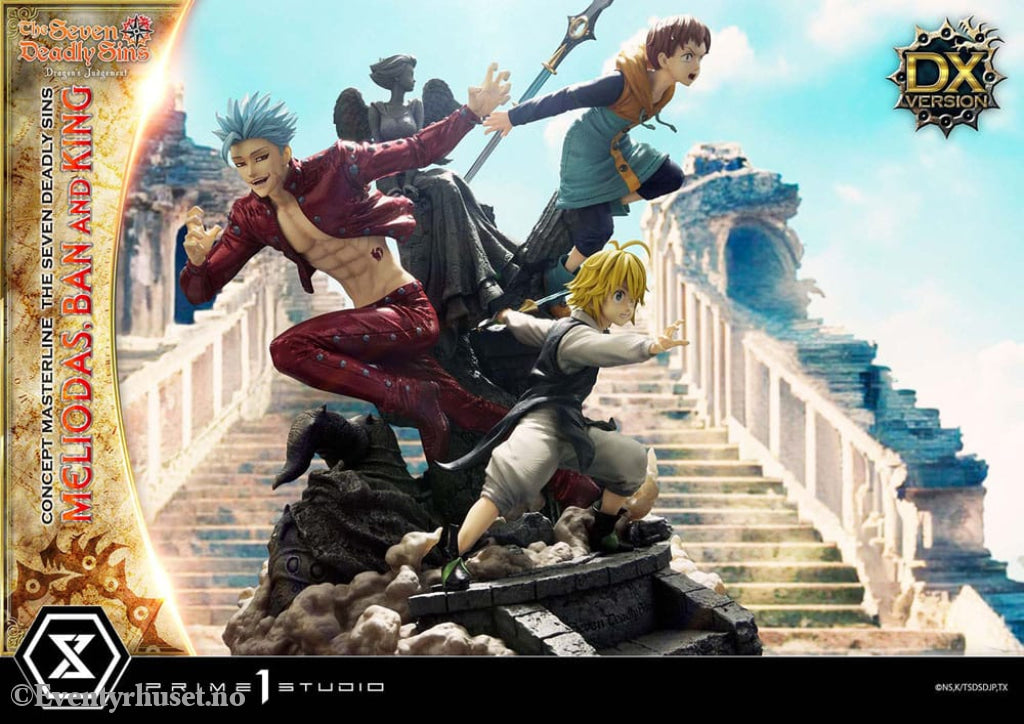 Seven Deadly Sins Concept Masterline Series Statue Meliodas Ban and King Deluxe Version 55 cm Manga & Anime