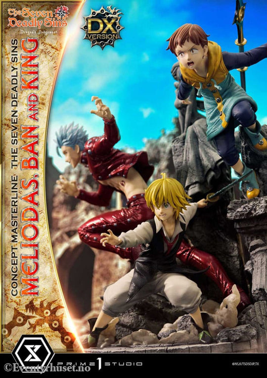 Seven Deadly Sins Concept Masterline Series Statue Meliodas Ban and King Deluxe Version 55 cm Manga & Anime