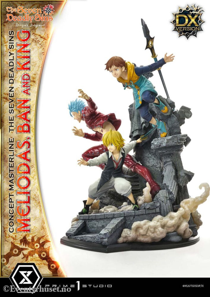 Seven Deadly Sins Concept Masterline Series Statue Meliodas Ban and King Deluxe Version 55 cm Manga & Anime