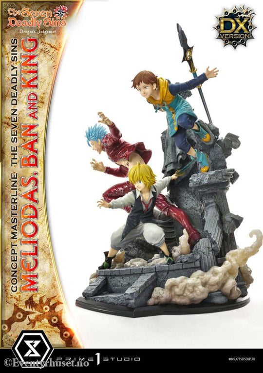 Seven Deadly Sins Concept Masterline Series Statue Meliodas Ban and King Deluxe Version 55 cm Manga & Anime