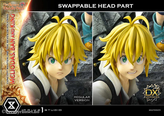 Seven Deadly Sins Concept Masterline Series Statue Meliodas Ban and King Deluxe Version 55 cm Manga & Anime