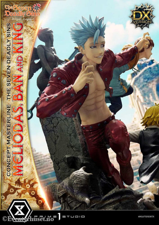 Seven Deadly Sins Concept Masterline Series Statue Meliodas Ban and King Deluxe Version 55 cm Manga & Anime