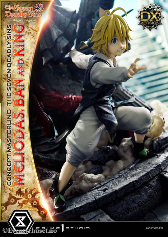 Seven Deadly Sins Concept Masterline Series Statue Meliodas Ban and King Deluxe Version 55 cm Manga & Anime